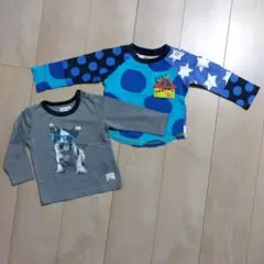 長袖Tシャツ 90(2枚）