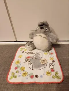 トトロ ぬいぐるみ キーホルダー タオル セット