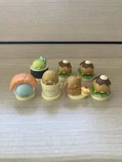 すみっこぐらしミニチュアフィギュアセット 7体