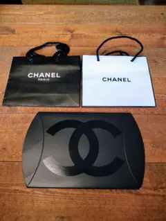 シャネル CHANEL ショッパー 紙袋 3枚セット