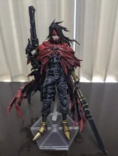 FF7プレイアーツ改　ダージュオブケルベロス　ヴィンセント　フィギュア