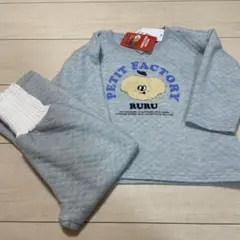 PETIT FACTORY ベビーパジャマ グレー　バースデイ　新品　100