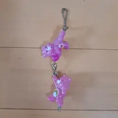 ケアベアのチェーンホルダー ガチャガチャ
