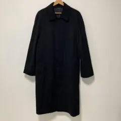 allegri ステンカラーコート 黒 カシミヤ混 - メルカリ