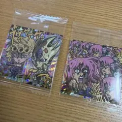 ジョジョの奇妙な冒険 黄金の風　ウエハースシール ディアボロ　ジョルノジョバーナ