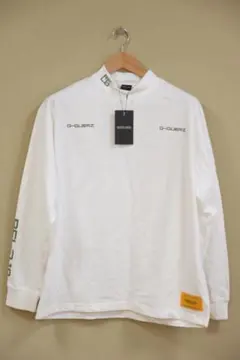 RUFFLOG メンズ ゴルフウェア モックネックシャツ ブルー XLラフロッグ