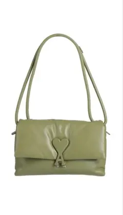 【美品】AMI Paris ショルダーバッグ オリーブのサムネイル