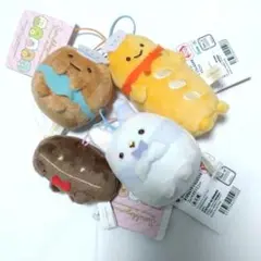 セット すみっコぐらし　あつまるんです いろんななかま　ゴムひも付き マスコット