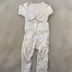 H&M パート柄ロンパース