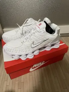 【新品・未使用品】NIKE SHOX TL ホワイト