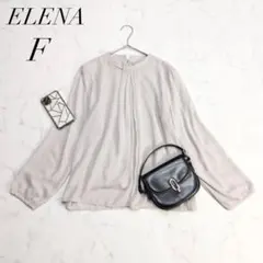 エレナ/ブラウス/Мサイズ/長袖/とろみ/フォーマル/美品✨️