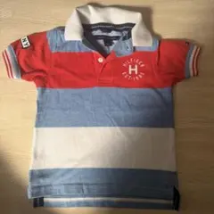 トミーヒルフィガー ストライプ ポロシャツ 85