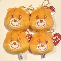 【おまけ付き】 Care Bears ケアベア フェイスマスコット 4個セット