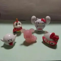 バスボールフィギュア5個セット