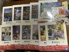 一番くじ　ドラゴンボール　VSオムニバスCROSS　クリアポスター　全種