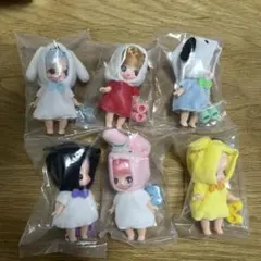 ぷちリカちゃん サンリオキャラクターズコレクション 全6種 コンプリート