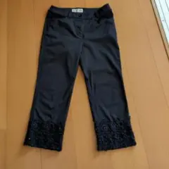 お値下げ美品♡GALLERY VISCONTI インディゴ デニムパンツ　黒 2025年最新】GALLERY VISCONTI デニム・ジーンズの人気アイテム