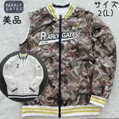極美品　パーリーゲイツ　近年　ツインスニード 　蓄熱　ジャケット　サイズ３ 極美品 パーリーゲイツ ツインスニード セット 蓄熱 ジャケット サイズ