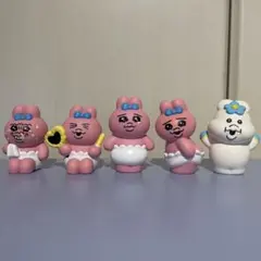 おぱんちゅうさぎ　んぽちゃむ フレンズ フィギュア 5点セット