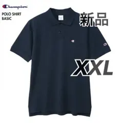 【新品】Champion チャンピオン　ポロシャツ XXL ブラック