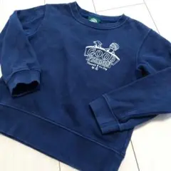 ランドリー 120 トレーナー ネイビー laundry