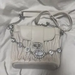 ショルダーバッグ ビジュー