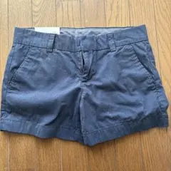 女性用ネイビーショートパンツ ウエスト67cm