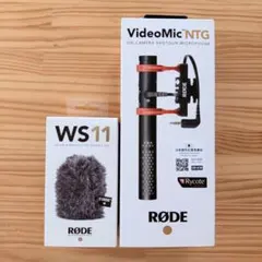 RODE VideoMic NTG + WS11セット ビデオ撮影マイク RODE VideoMic NTG + WS11セット ビデオ撮影マイク - メルカリ