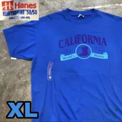 2T5632 90's Hanes イベントTシャツ 2段プリント