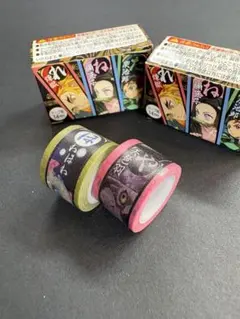鬼滅の刃 ぷっちょ マスキングテープ 10巻コンプリート ＋おまけ２巻のサムネイル