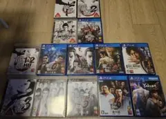 海外版含む龍が如くシリーズ 14本セットまとめ売り