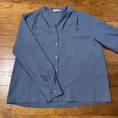 Honeysダークブルー 長袖シャツ M