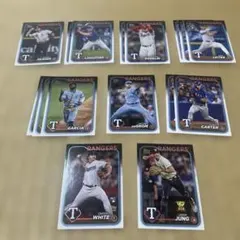 テキサス・レンジャーズ 選手カードセット