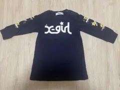 X-girl Stages ワンピース　ネイビー