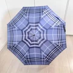 【新品未使用品】バーバリー 傘 60cm 長傘 絶版 オーロラ