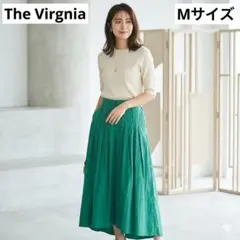 The Virgnia ザヴァージニア アシンメトリー フレアスカート 緑 Mのサムネイル
