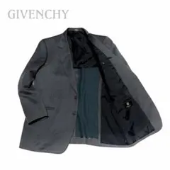 GIVENCHY テーラードジャケット グレー 二つボタン 別注 ネイビー系のサムネイル