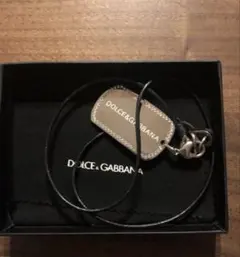 DOLCE&GABBANA ドルガバ クロス ドッグタグ ネックレス - メルカリ