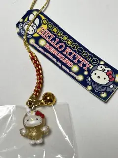 希少　レア　ご当地キティー　ストラップ　根付け　東京限定　池袋　ふくろう