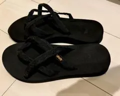 Teva テバ ブラック スポーツサンダル