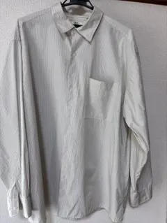 UNIQLO C ブロードオーバーサイズシャツ/ストライプ　XL