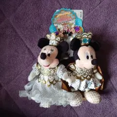 ミッキー・ミニー セレブレーション2009 ぬいぐるみバッジ
