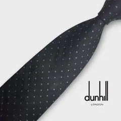◆ドット柄◆dunhill 高級SILKネクタイ ダンヒル mn596のサムネイル