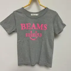 BEAMS mini 半袖Tシャツ グレー 110cmのサムネイル