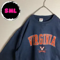 カレッジ　古着　2XL トレーナー　スウェット　フロントデザイン