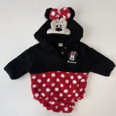 ミニー　着ぐるみロンパース　70