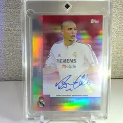Ronaldo Nazário 直筆サインカード 【世界5枚限定】