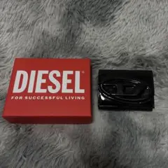 DIESEL 三つ折り財布 黒