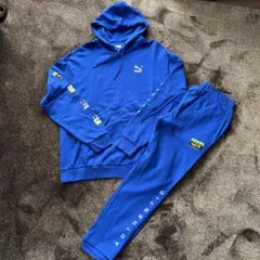 PUMA プーマ スウェット 上下セット ブルー