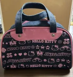 A展示美品☆2006年Hello Kittyハローキティ エナメルボストンバック
